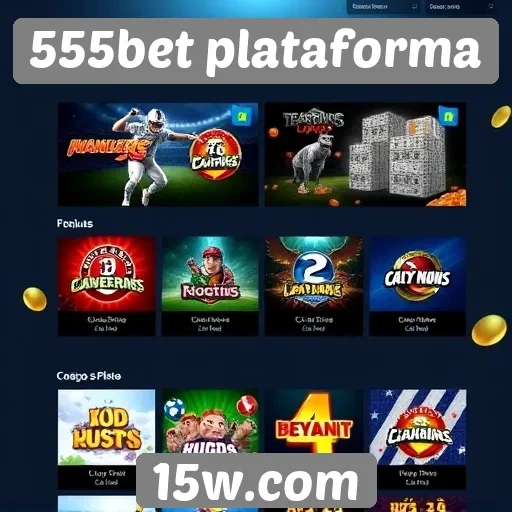 Opções de jogos disponíveis na 555bet